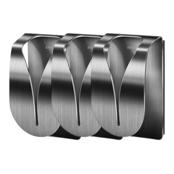 mdesiwst Magnetic Towel Hook Stainless Steel Towel Holder Rust-Proof Strong Magnet Kitchen Towel Dish Rag Hanger for Refrigerator RV Garage