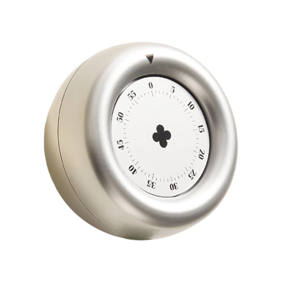 mdesiwst Mechanical Kitchen Timer with Magnetic Back No-Battery Visual Countdown Timer Loud Ring Easy Dial Ring Reminder Timer for Cooking Studying Fridge Magnet Timer