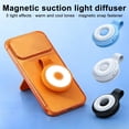 thumbnail image 1 of mdesiwst Mini Magnetic LED Clip Light Portable Rechargeable Task Light with USB-C Hands-Free Camping Night Work Light Flexible Flashlight, 1 of 7
