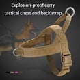 thumbnail image 1 of mdesiwst No-Pull Dog Harness with Handle, Adjustable Reflective Dog Harness, Heavy-Duty Padded Nylon Harness for Medium Large Dogs Walking Training, 1 of 7