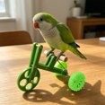 thumbnail image 1 of mdesiwst Parrot Training Bicycle, Funny Parrot Bike Training Toy, Creative Green Parrot Training Bike for Birds Intelligent Development, 1 of 8