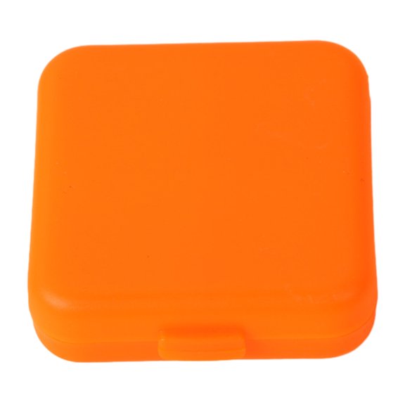 mdesiwst Pill Organizer with Buckle Sealing Design 4 Compartments Dose Management Container Moisture Proof Pill Storage Portable Pill Box for Travel Daily