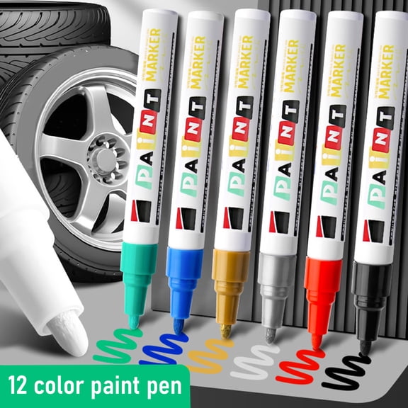 mdesiwst Tombstone Marker Pen Waterproof Headstone Marker for Restoring Faded Inscriptions Tombstone Engraving Highlight Pen for Gravestone Lettering