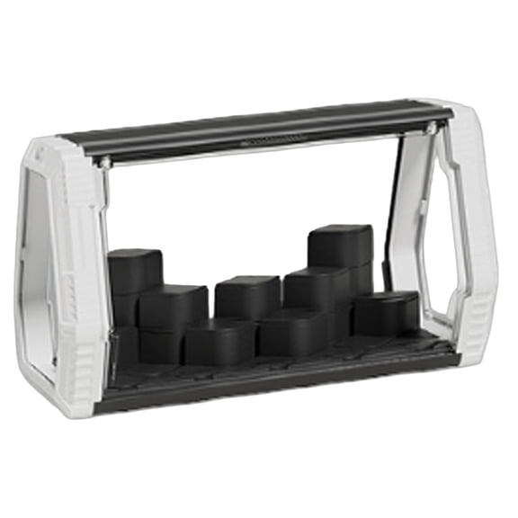 mdesiwst Transparent Figures Display Box Dust-Proof Anime Figures Display Case Magnetic Space Capsule Display Case with Light for Car Models Collectibles