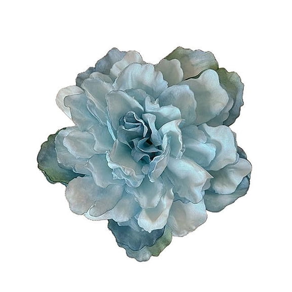 mdesiwst Women Hairpin Artificial Peony Flower Decor Anti-slip Teeth Hair Pin Large Size Holiday Hair Clip Hair Accessories