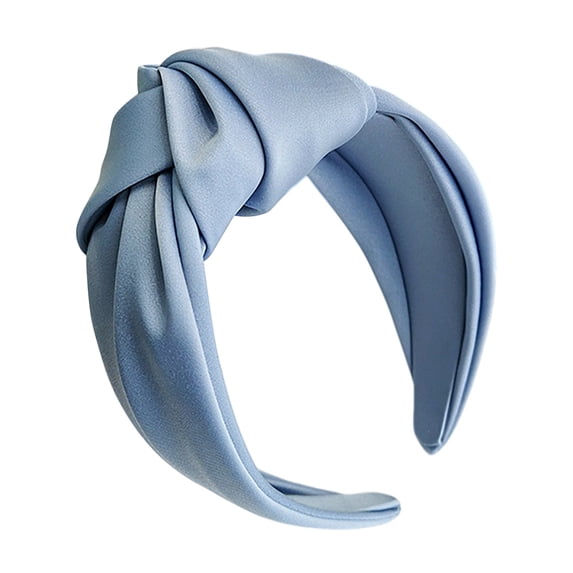 mdesiwst Women Headband Bowknot Decor Pure Color Hair Hoop Lightweight Versatile Hair Decoration Hair Accessories