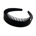 thumbnail image 1 of mdesiwst Women Headband Extra-Wide Anti-Slip Teeth Plastic Hair Hoop Strong Fixation Hairband Washing Face Hair Accessory, 1 of 8