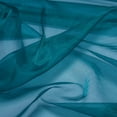 thumbnail image 1 of mds Pack of 10 Yard Solid Organza Fabric for Wedding Decoration Fabric by width - Dark Teal, 1 of 5