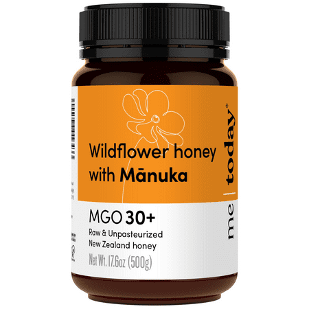me today - Wildflower MGO 30+ Manuka Honey Blend, New Zealand Honey (17.6 oz)