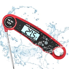 Behome Meat Thermometer, Food Thermometer for Cooking Kitchen Gadgets, Waterproof Digital Instant Read Meat Thermometer for Kitchen and Outside, BBQ, Turkey, Candy, Liquids, Beef