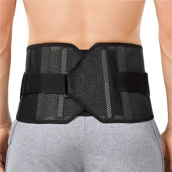 medi Protect Pro Action Back Support, Black, Medium