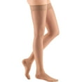 thumbnail image 1 of medi Sheer & Soft for Women, 15-20 mmHg, Thigh w/ Lace Top-Band, Closed Toe - Natural, III, Standard, 1 of 8