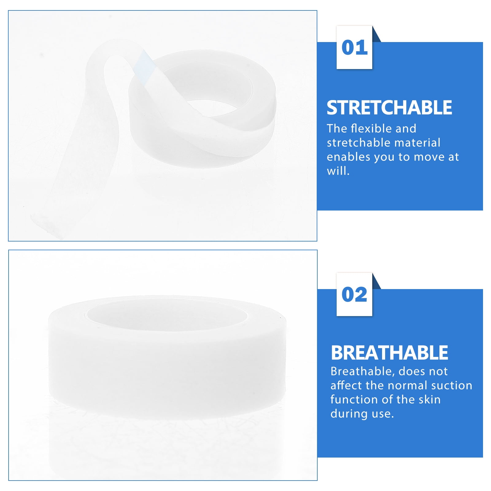 medical tape 10 Rolls of Tearable Medical Tapes Wound Dressing Tapes