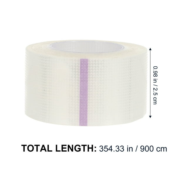 medical tape 6 Rolls Medical Tape Pressure Sensitive Skin Tape Clear Surgical Tape PE