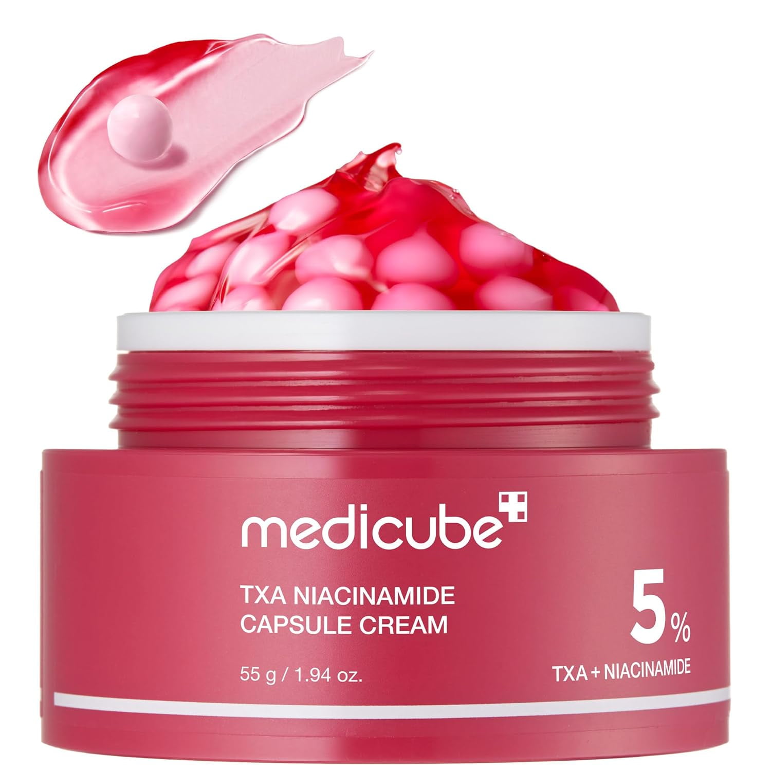 Medicube TXA Niacinamide Capsule Cream Facial Moisturizer, 1.94 oz.