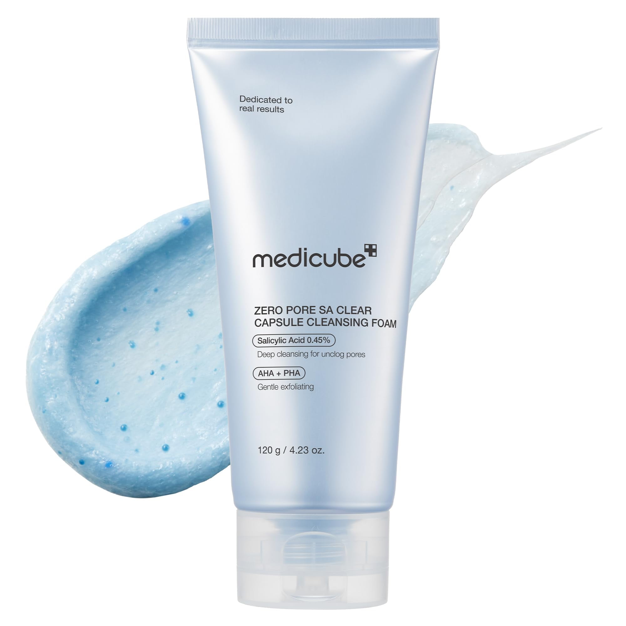 medicube Zero Pore Clear BCA3 Blue Capsule Facial Deep for Skin Texture ...