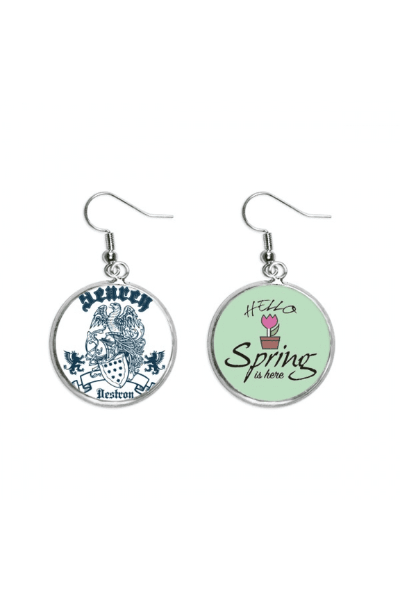 medieval knights of eu destroy eagle emblem decoration dangle season sp earring jewelry