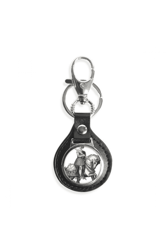 medieval knights of eu line drawing key link chain keyholder finder hook metal