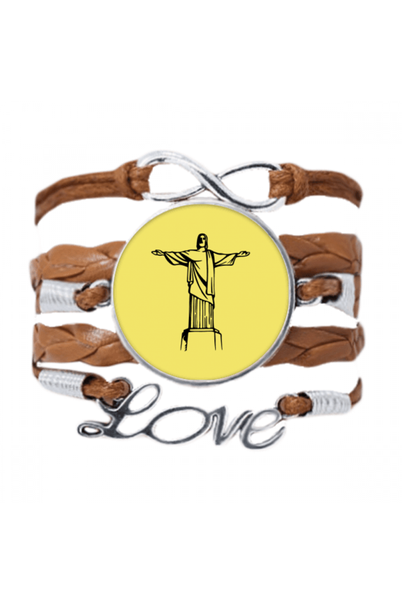 meditation savior faith merciful portrait bracelet chain ornament wristband