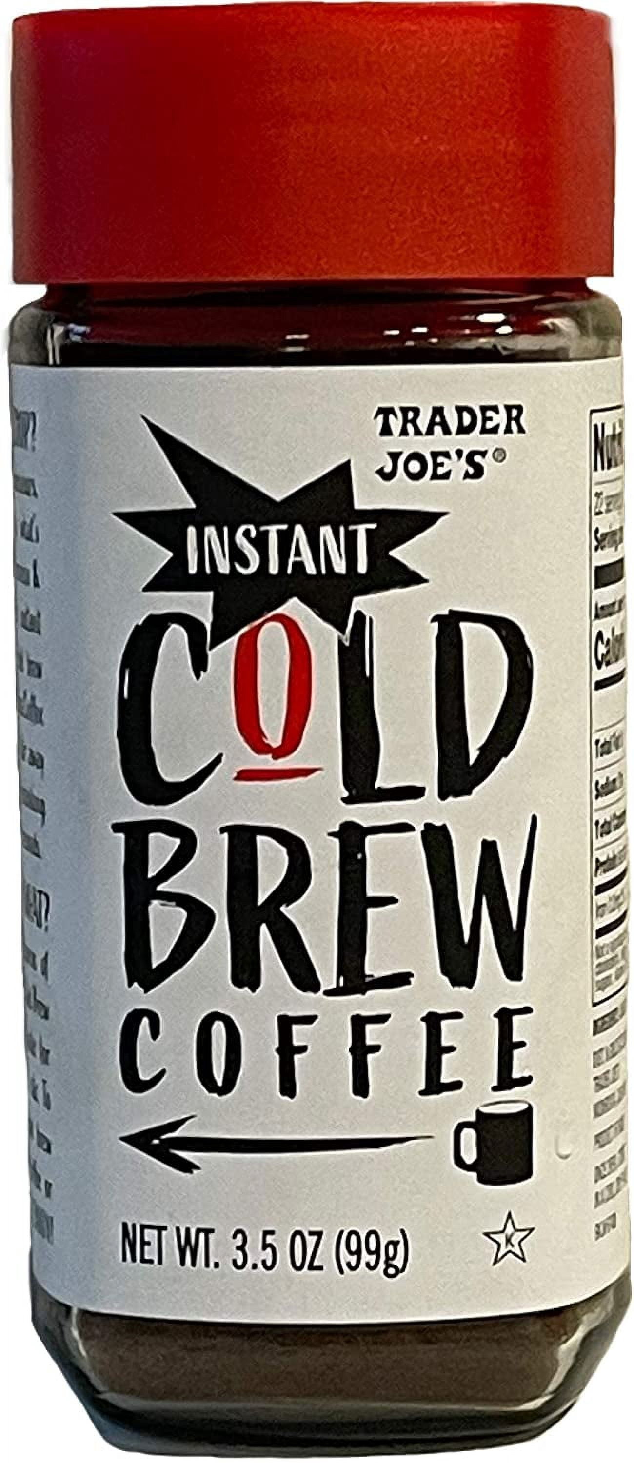 View of medium roast Cold Brew Coffee - 100% Arabica Beans,3.5 ounce - Walmart.com