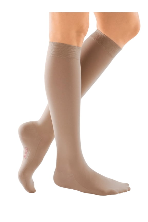 ven Comfort, 30-40 mmHg, Calf High, Closed Toe - Wheat, IV, Standard