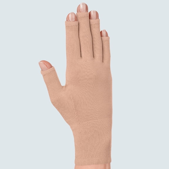 mediven Harmony seamless 30-40 mmHg Compression Glove, Sand, III-Standard