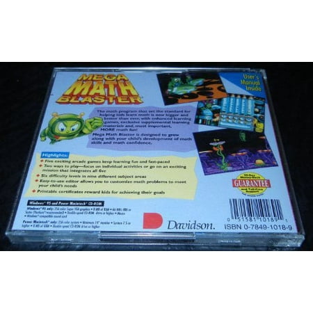 Pre-Owned mega math blaster 2cd set