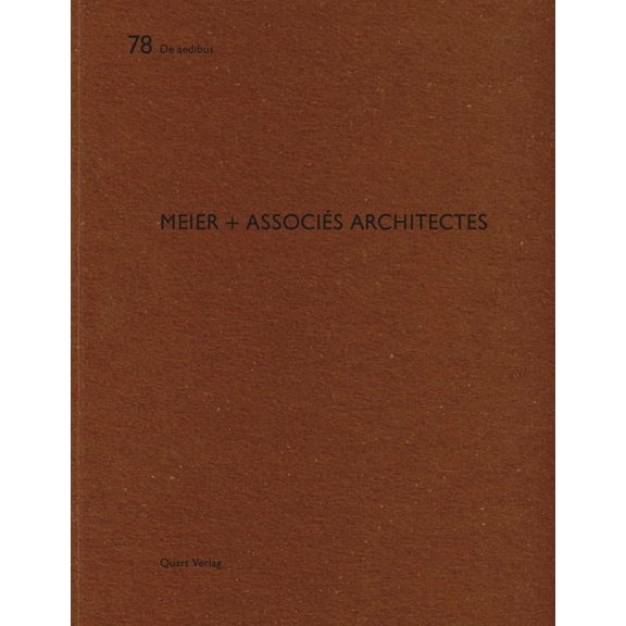 meier + associes architectes (Paperback)