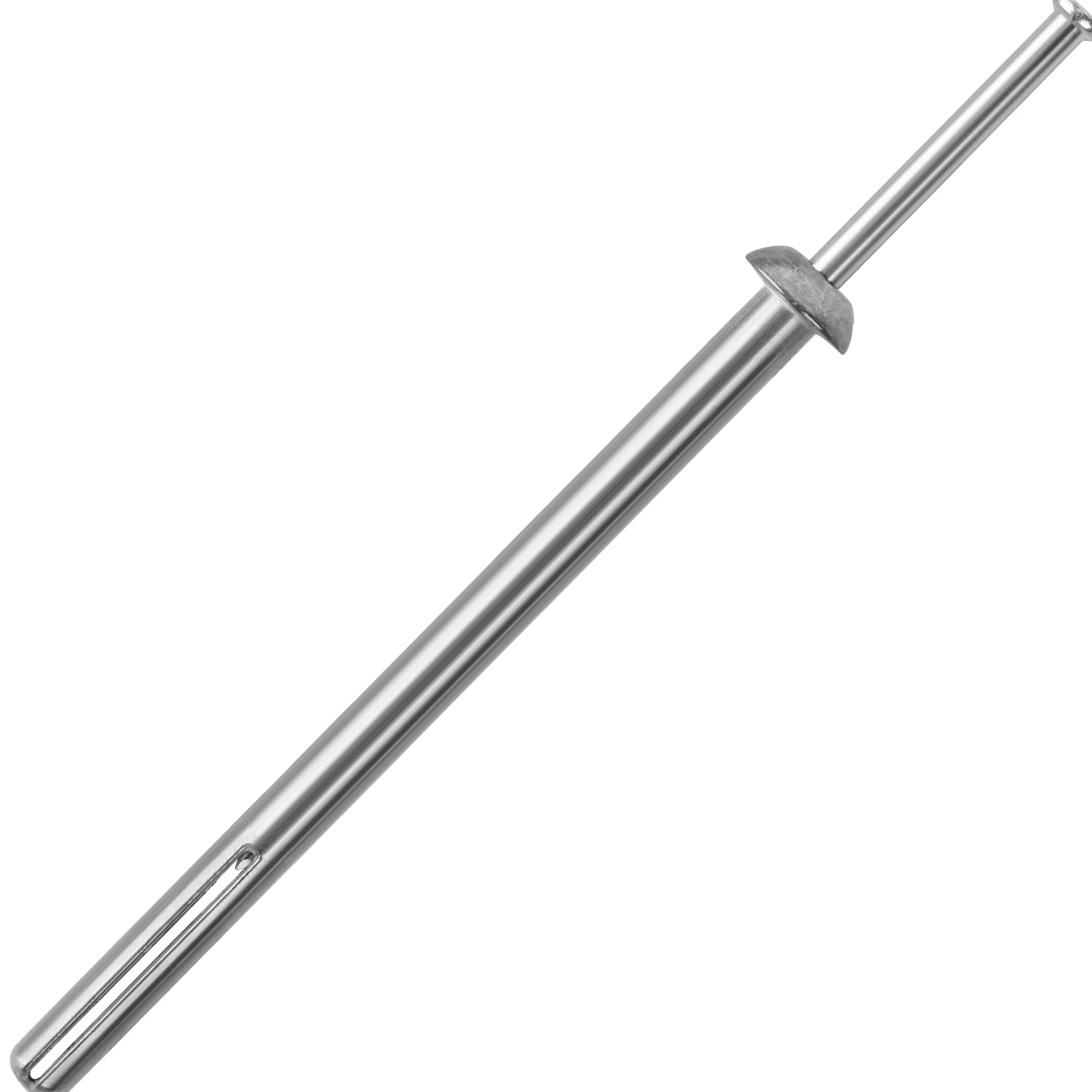 meite 1/4" Diameter Hammer Drive Anchors with Galvanized Steel Nails Set - 4" Length Expansion Nails for Concrete Walls