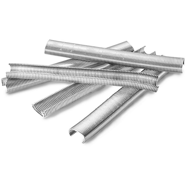 meite 16 Gauge 1/2 Inch Crown Stainless Steel C Ring Staples Hog Rings ...