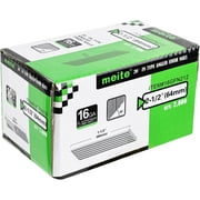 MEITE 20,000 Counts 16 Gauge Angled Finish Nails 2-1/2" Length 20-Degree Galvanized Brad Nails