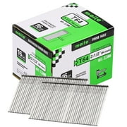 MEITE 2,500 Counts 16 Gauge Finish Nails 2-1/2" Length, Galvanized Small Straight Finishing Nails