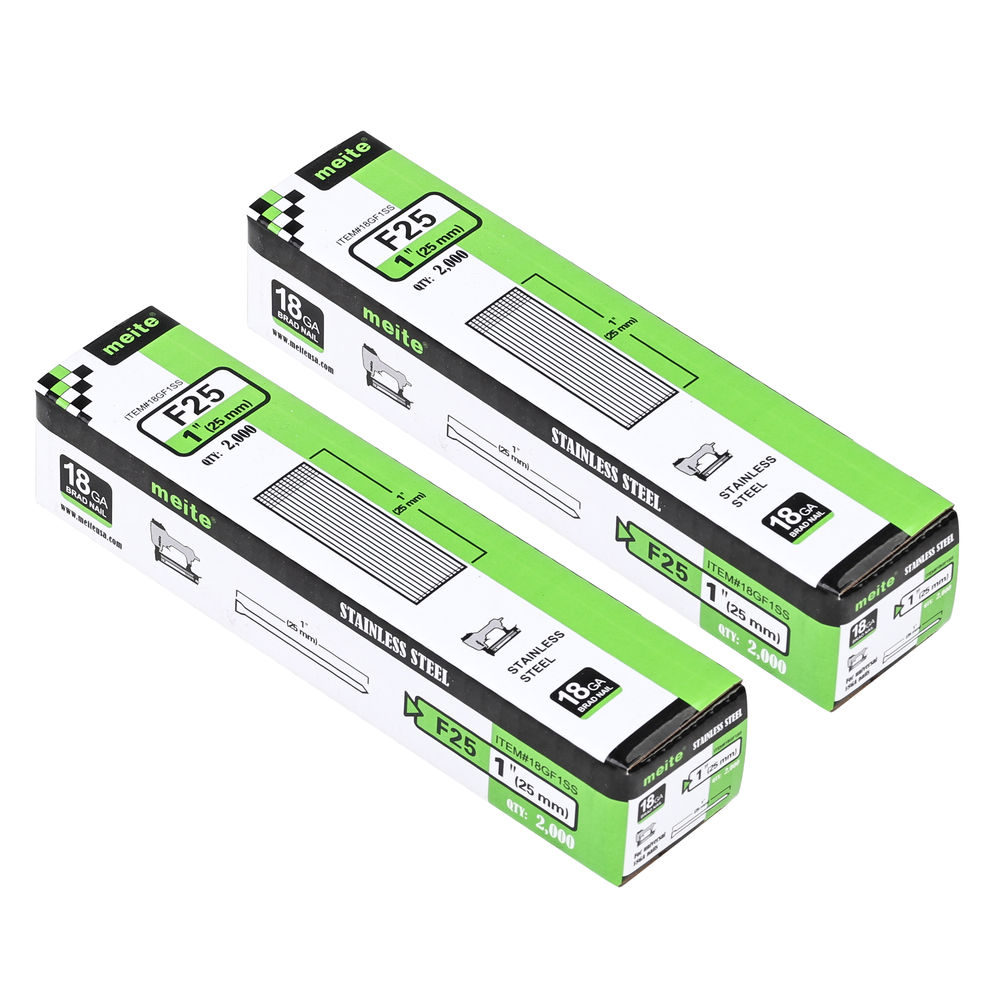 Hillman 532470 Wire Brad Nails Stainless Steel 18 x 1 inch