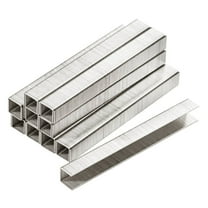 MEITE 10,000 pcs 21 Gauge 1/2 inch Crown Upholstery Staples with 1/2" Leg Length, 80 Series, 304 Stainless Steel Fine Wire Staples