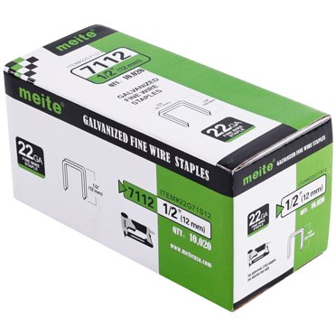 5,000 Pcs MEITE T50 Staples, 1/4 Inch Length Heavy Duty Staples for ...