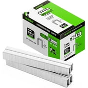 MEITE 10,020 PCS 22 Gauge 3/8" Crown Fine Wire Staples Staples for Upholstery Stapler, 5/8" Length Galvanized (71 Series)