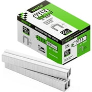 Meite 10,020 Pcs 22 Gauge 3/8" Crown 9/16" Length Galvanized Upholstery Staples for Fine Wire Staplers