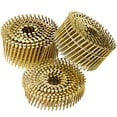 thumbnail image 1 of meite CNR212 Coil Siding Nails 15 Degree 2-1/2-inch Ring Shank Full Round-Head Wire Collated Nails (6,000 Pieces), 1 of 6