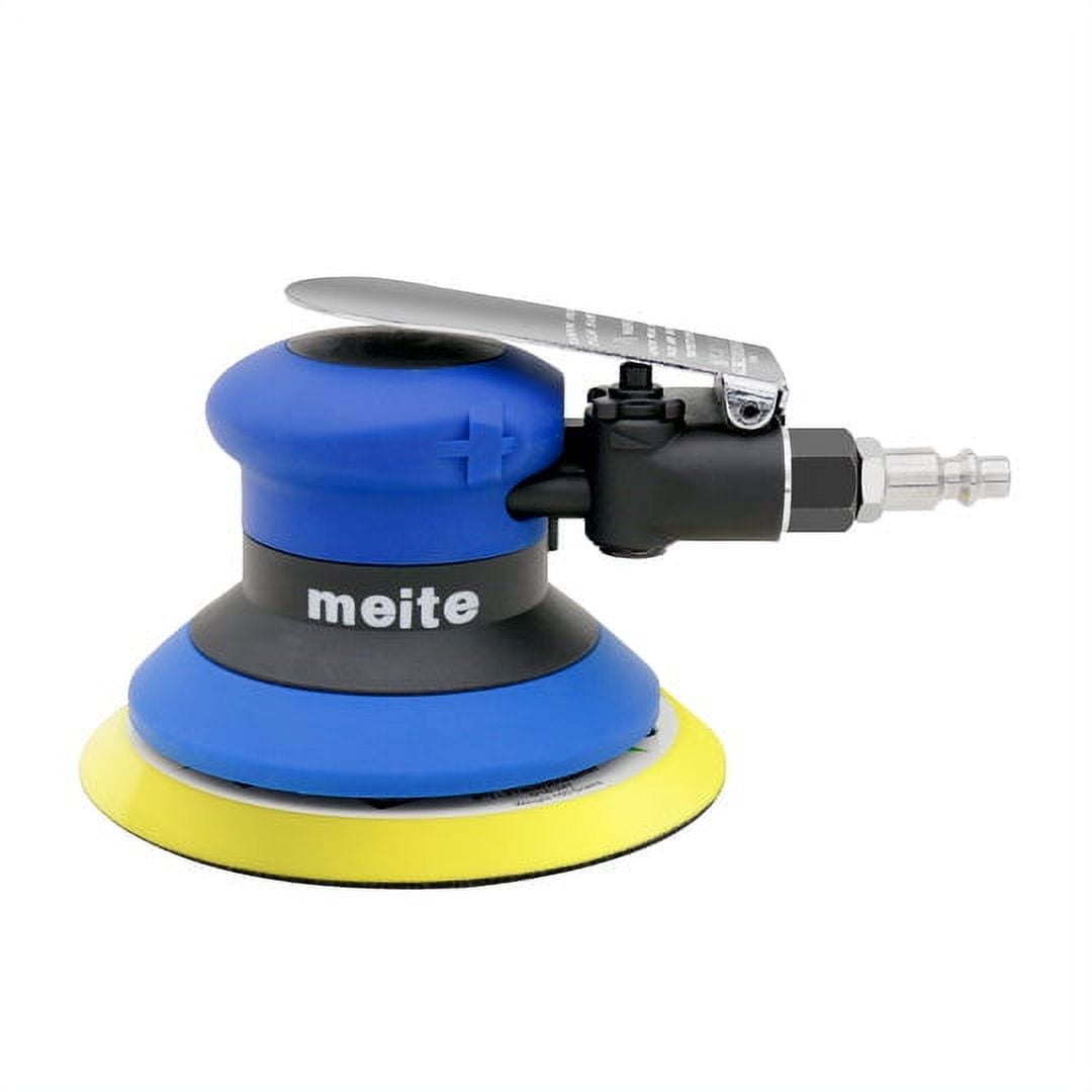 meite MT5105 Air Random Orbital Sander 5", Pneumatic Palm Sander Low