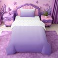 thumbnail image 1 of meiyoeat Modern Abstract Aesthetic Twin Duvet Cover,Purple Ombre Print Twin Bedding For Girl,Reversible,2-Piece,1 Duvet Cover and 1 Pillowcase, 1 of 6