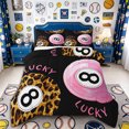 thumbnail image 1 of meiyoeat Vintage Billiards Queen Comforter Set 3 Pieces,Leopard Print Billiards Comforter Sets Queen,Pink Brown Black,Black Reversible,1 Comforter and 2 Pillowcases, 1 of 6
