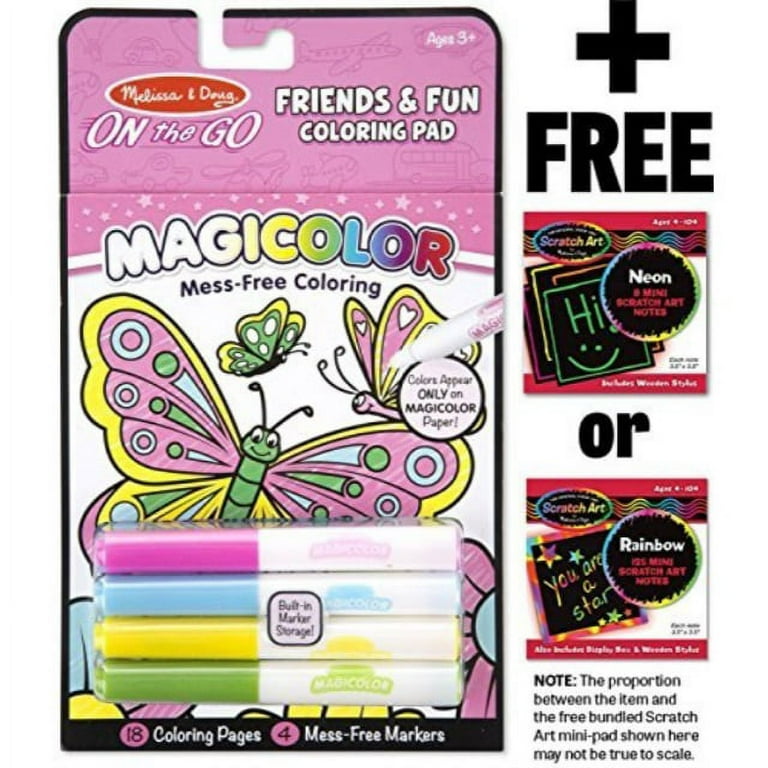Melissa and doug mess free coloring outlet