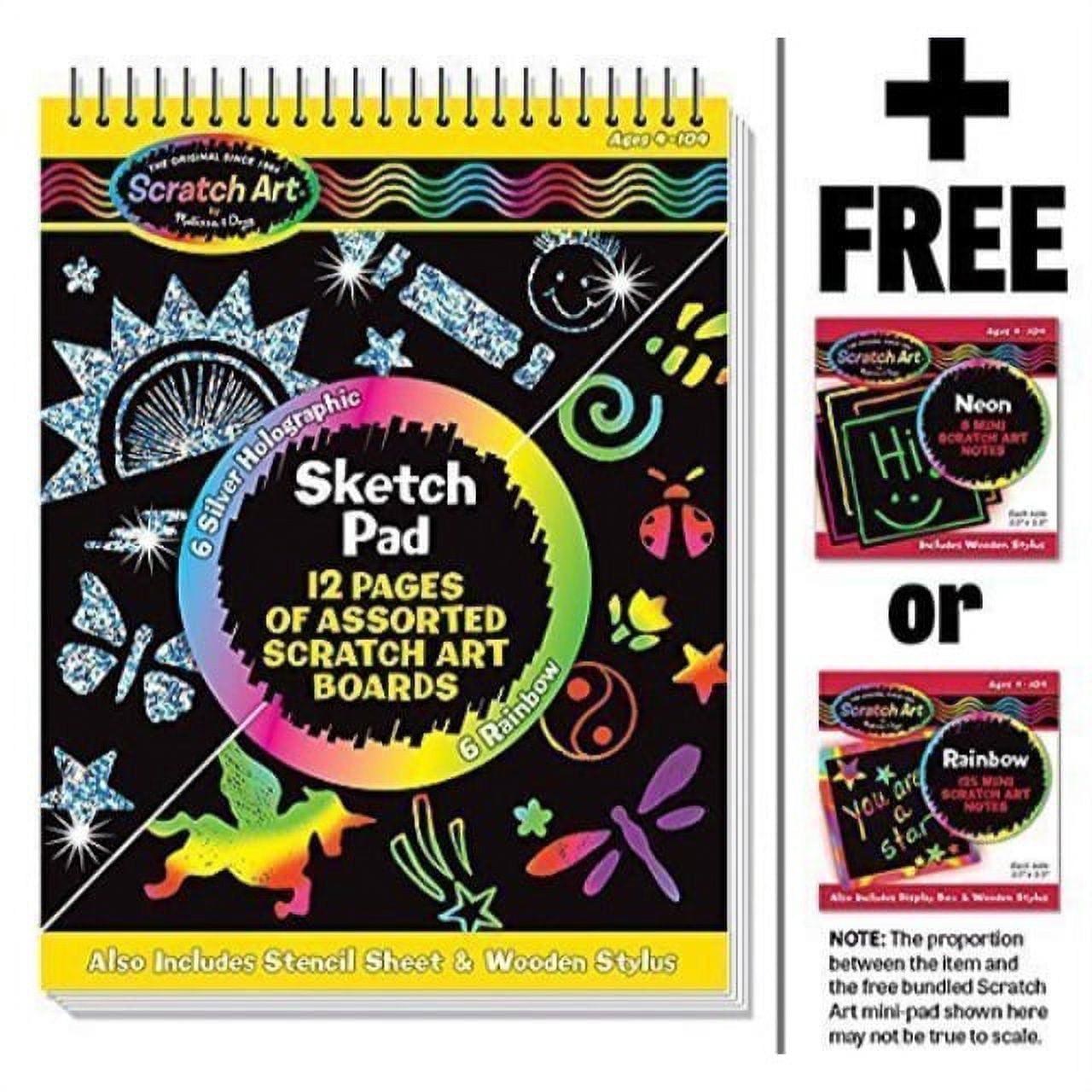 Mini Sketch Pad Bundle (3 Pack)- Melissa and Doug