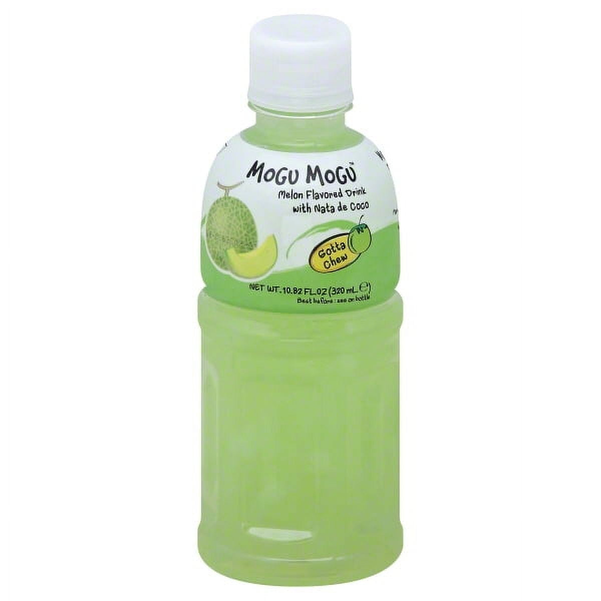 MOGU MOGU, Melon Juice, 10.82 oz, Refreshing Summer Drink
