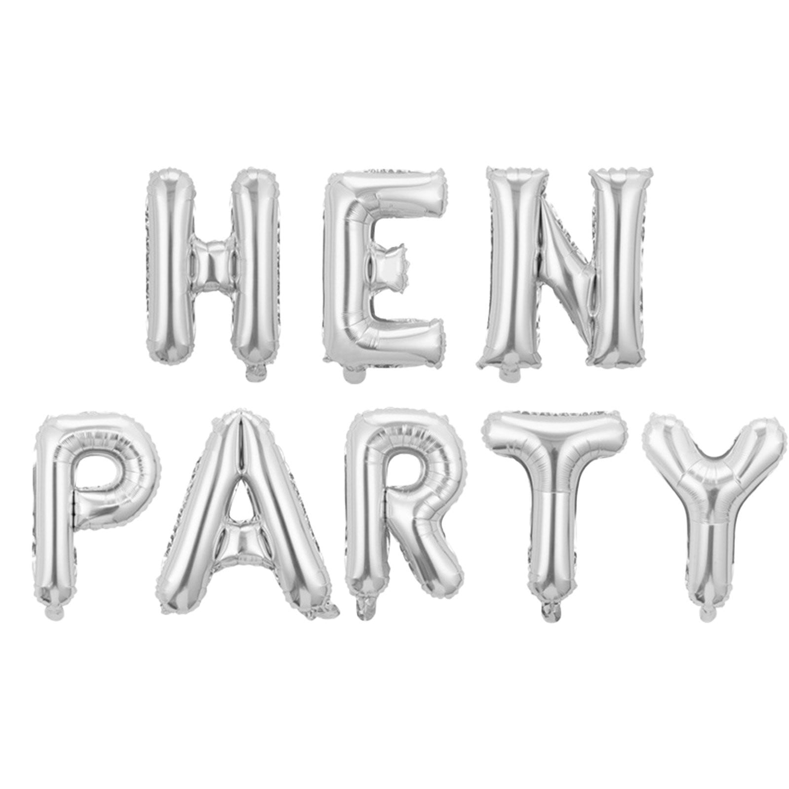 melotizhi Celebration Bride Letter Balloons Party Decorations Bridal Shower Accessories Decor