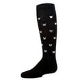 thumbnail image 1 of MeMoi Fly Sky High Butterfly Cotton Blend Knee Socks - Girls - Female, 4, Black, 1 of 7