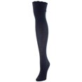 thumbnail image 1 of MeMoi Fine Crosshatch Cotton Blend Over The Knee Socks - Womens - Female, 1 of 5