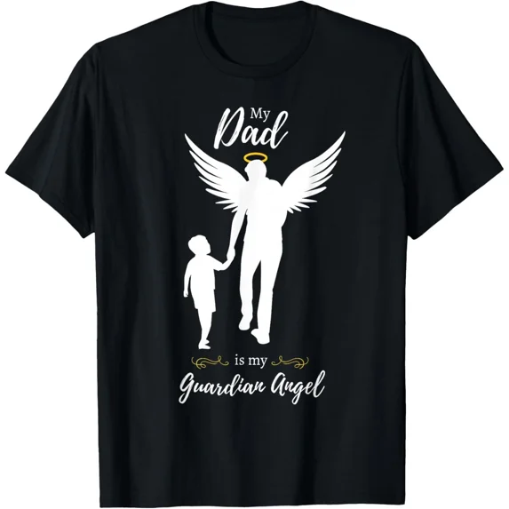 memorial shirt for dad who passed away father's day T-Shirt Gift for Dad, Mom, D