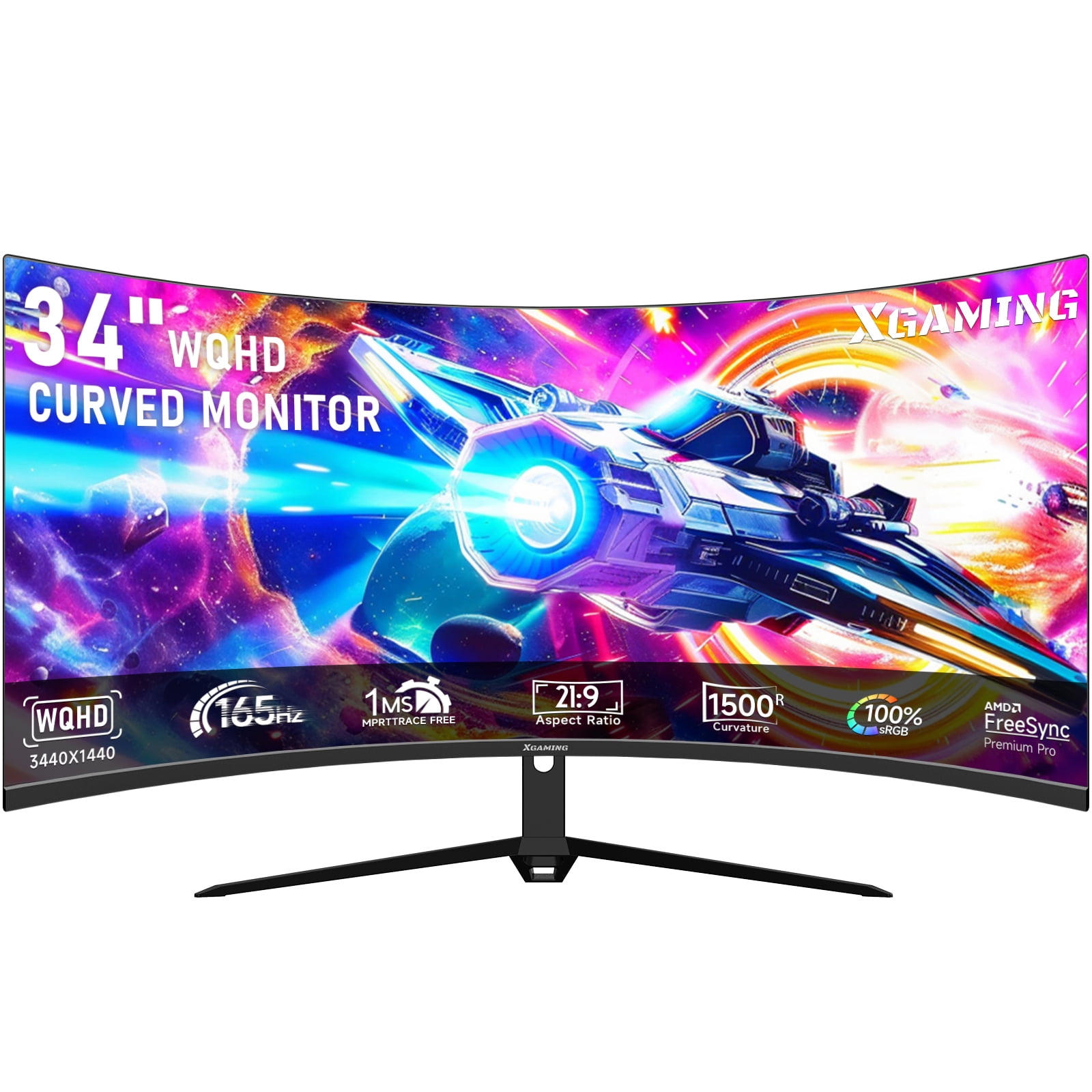 Memzuoix 34 165Hz Ultrawide Curved Gaming Monitor WQHD 3440 1440P memzuoix-34-165hz-ultrawide-curved-gaming-monitor-wqhd-3440-1440p