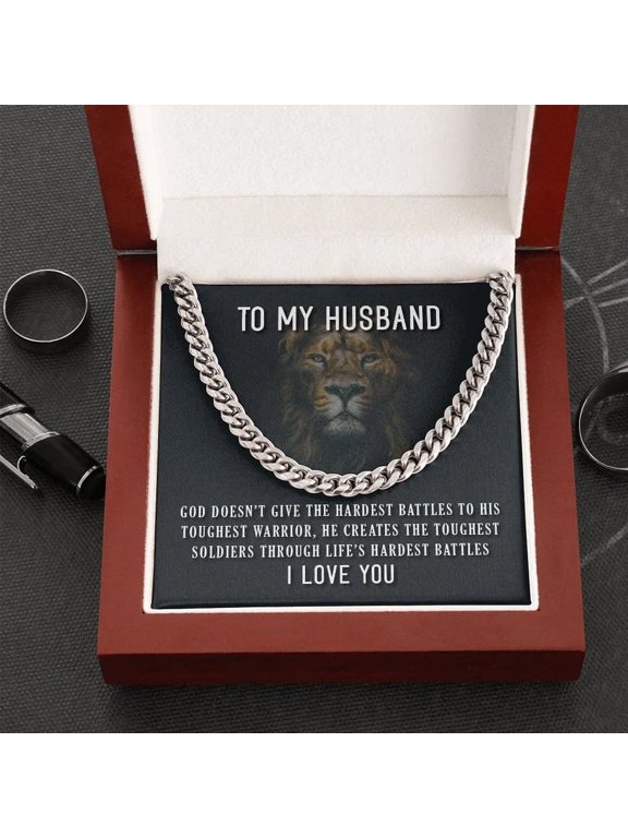 men Silver Adult Chain Necklace, Valentine Gift for Husband, Anniversary Gift for Husband, Gift from Wife